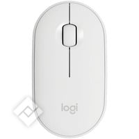 LOGITECH PEBBLE M350 BT MOUSE WH