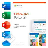 MICROSOFT OFFICE 365 PERSONAL 1 YEAR EN