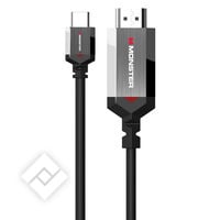 MONSTER USB-C TO HDMI 4K 60HZ 2M