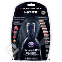 MONSTER HDMI BLACK PLATINUM 1.5M