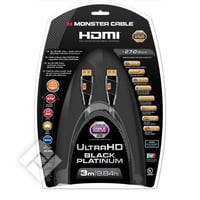 MONSTER HDMI BLACK PLATINUM 3M