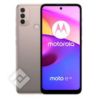 MOTOROLA E40 64GB PINK CLAY