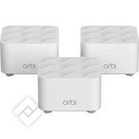 NETGEAR ORBI WIFI SYSTEM RBK13 AC1200 3-PACK