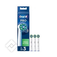 ORAL-B PRO CROSS ACTION x3 - BORSTEL 