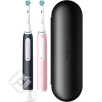 ORAL-B iO3 DUO BLACK/PINK + TRAVEL CASE