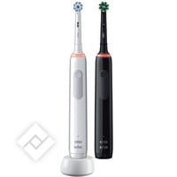 ORAL-B PRO 3 3900 DUO WHITE/BLACK