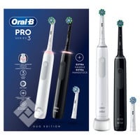 ORAL-B PRO 3900 DUO BLACK/WHITE