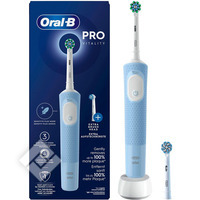 ORAL-B  VITALITY PRO PROTECT X CLEAN SET BLUE