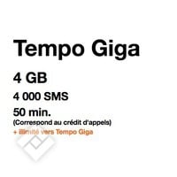 ORANGE TEMPO GIGA 15EURO (1x1st)