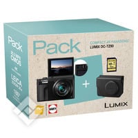 PANASONIC LUMIX DC-TZ90 + CASE + SD 8GB PACK