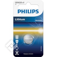 PHILIPS LITHIUM CR1620 X1