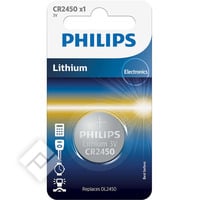 PHILIPS LITHIUM CR2450 X1