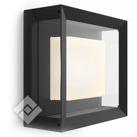 PHILIPS HUE HUE WHITE/COLOR AMBIANCE ECONIC WALL LANTERN BLACK 