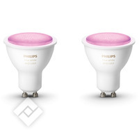 PHILIPS HUE HUE SPOT - CLAIRAGE BLANC ET COLOR - PACK DE 2