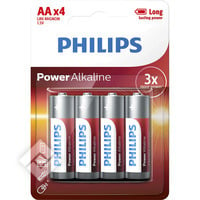 PHILIPS POWER AA LR06 X4