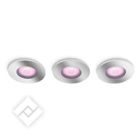 PHILIPS XAMENTO HUE RECESSED CHROME 3X5.7W