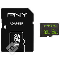 PNY MICROSDHC 32GB +ADAPT