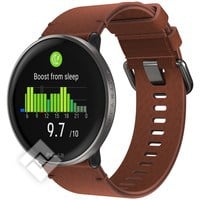 POLAR IGNITE 3 TITANIUM LEATHER BLACK S-L