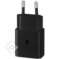 SAMSUNG CHARGER USBC 15W BLACK