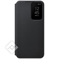 SAMSUNG CLEAR VIEW COVER BLACK S22