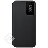 SAMSUNG CLEAR VIEW COVER BLACK S22PLUS