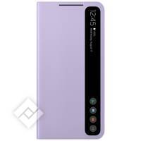 SAMSUNG CLEAR VIEW COVER LAVENDER FOR GAL S21 FE (5G)