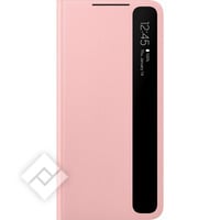 SAMSUNG CLEAR VIEW COV S21 PLUS PINK