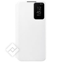 SAMSUNG CLEAR VIEW COVER WHITE S22PLUS