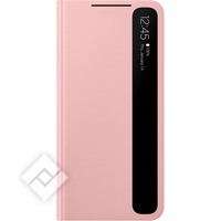 SAMSUNG CLEAR VIEW COVER S21 PINK