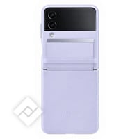 SAMSUNG FLAP LEATHER COVER SERENITY PURPLE FOR GALAXY Z FLIP4 5G