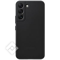 SAMSUNG LEATHER COVER BLACK S22