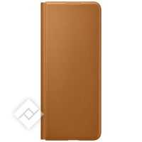 SAMSUNG LEATHER FLIP COVER CAMEL GALAXY Z FOLD3 5G