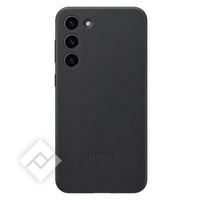 SAMSUNG LEATHER COV BLACK S23+