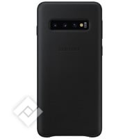 SAMSUNG LEATHER COVER BLACK GALAXY S10