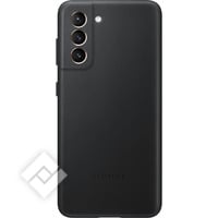 SAMSUNG LEATHER COVER S21 BLACK