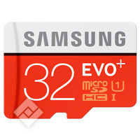 SAMSUNG MICROSDHC 32GB EVO+ ADAPTER