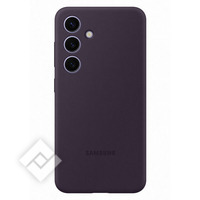 SAMSUNG Silicone Case dark violet for Galaxy S24