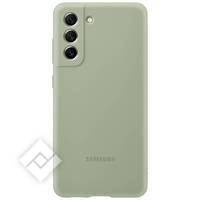 SAMSUNG SILICONE COVER OLIVE GREEN FOR GAL S21 FE (5G)