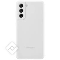 SAMSUNG SILICONE COVER WHITE FOR GAL S21 FE (5G)