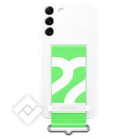 SAMSUNG SILICONE COVER WITH STRAP WHITE S22 PLUS