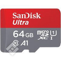 SANDISK MICROSDXC ULTRA PLUS 64GO