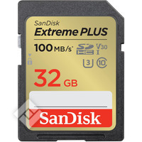 SANDISK SDHC 32GB EXTREME PLUS