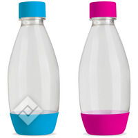 SODASTREAM FUSE 0.5L PINK & BLUE X2