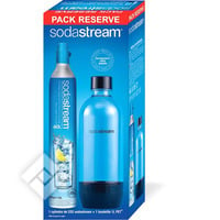 SODASTREAM PACK CO2 + 1L PET FLES GREEN BUBBLES