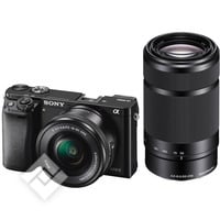 SONY PACK ALPHA 6000 + 16-50MM + 55-210MM + SD16GO + SACOCHE (A6000)