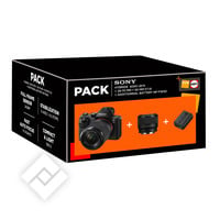 SONY DOUBLE KIT ALPHA 7II FE 28-70MM F/3.5-5.6 + FE 50MM F/1.8 ET UNE BATTERIE SUPPLMENTAIRE