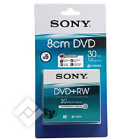 SONY DVD+RW 30MN/8CM X5