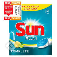 SUN TAB AIO 70 TABLS LEMON