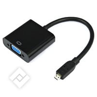 TEMIUM ADAPTER MICRO HDMI TO VGA