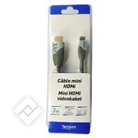 TEMIUM CABLE MINI HDMI 3M